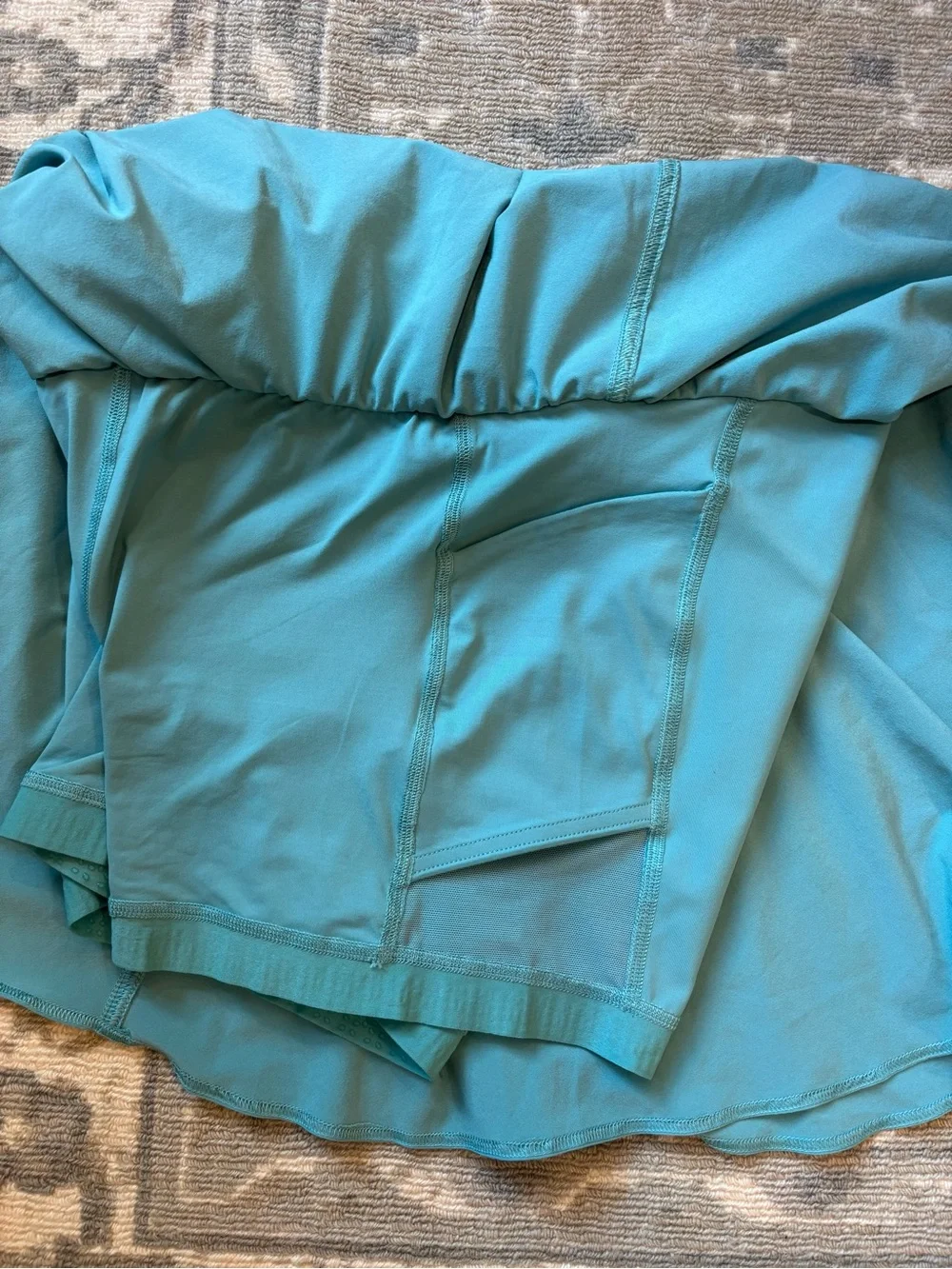 Lululemon Court Rival High-Rise Skirt Tidal Teal - Size 8